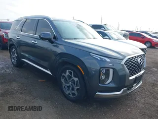 2022 Hyundai Palisade Calligraphy z VIN KM8R74HE1NU368533, wystawiony jako IAAI lot #42084935 z przebiegiem 53 022 mil mil oraz . Historia ofert i sprzedaży dostępna na DreamBid. Obrazek 1.