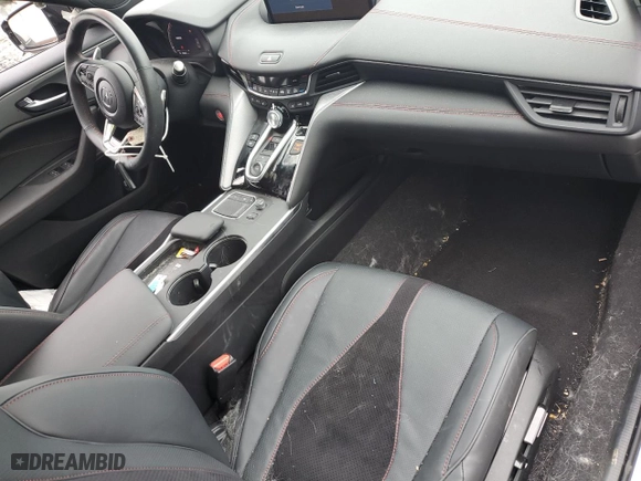 2024 Acura TLX w/A-Spec Package with VIN 19UUB6F53RA000620, listed as a Copart auction lot 72401954 with 5,581 mi miles and Salvage Title. Bid and sale history available at carsss.com. Image 8.
