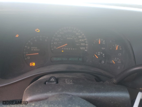 2007 Chevrolet Silverado 1500 Classic LT1 with VIN 1GCEC19Z37Z193772, listed as a Copart auction lot 46333085 with 309,283 mi miles and Salvage Title. Bid and sale history available at carsss.com. Image 9.