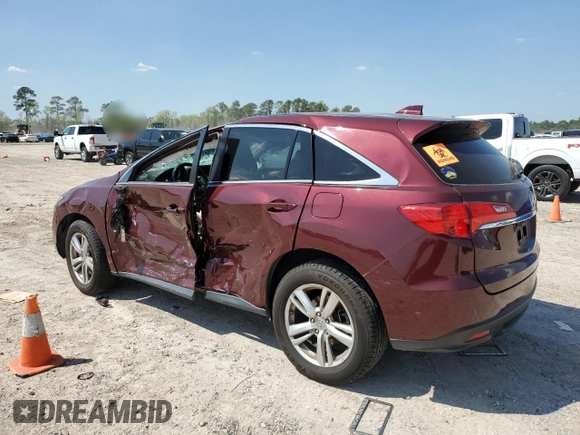 2015 Acura RDX Tech Pkg with VIN 5J8TB3H59FL010396, listed as a Copart auction lot 50543675 with 91,501 mi miles and Salvage Title. Bid and sale history available at carsss.com. Image 2.