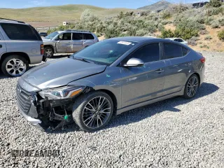 2018 Hyundai Elantra Sport с VIN KMHD04LB5JU525535, выставлен на аукционе Copart как лот 58920485 с пробегом 69 716 миль миль и Списание • Salvage title. История ставок и продаж доступна на DreamBid. Изображение 1.
