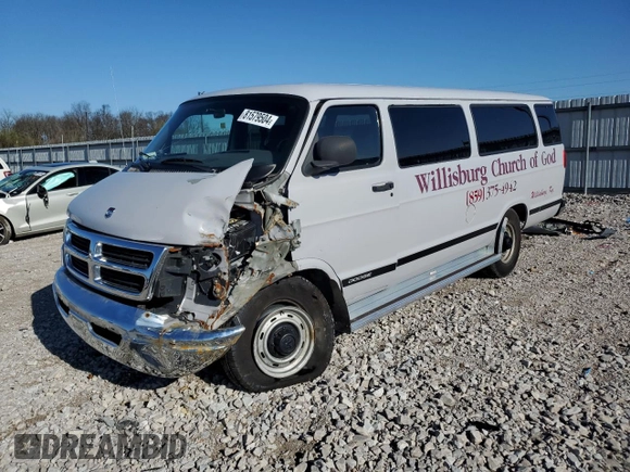 1999 Dodge Passenger z VIN 2B5WB35Z0XK545405, wystawiony jako Copart lot #81579504 z przebiegiem Nie podano mil oraz Szkoda całkowita • Salvage title. Historia ofert i sprzedaży dostępna na DreamBid. Obrazek 1.