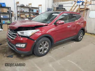 2014 Hyundai Santa Fe with VIN 5XYZUDLB1EG138423, listed as a Copart auction lot 58696695 with 199,064 mi miles and Salvage title. Bid and sale history available at DreamBid. Image 1.