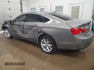 2018 Chevrolet Impala Premier with VIN 2G1125S39J9110015, listed as a Copart auction lot 86891744 with 124,108 mi miles and Salvage Title. Bid and sale history available at DreamBid. Image 2.