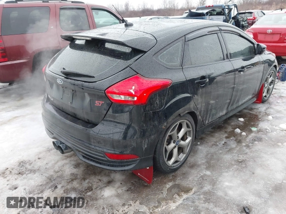 2018 Ford Focus ST with VIN 1FADP3L90JL242656, listed as a IAAI auction lot 41634222 with 114,481 mi miles and . Bid and sale history available at DreamBid. Image 4.