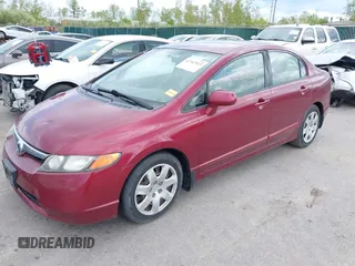 2008 Honda Civic LX with VIN 1HGFA16508L087331, listed as a IAAI auction lot 42163313 with 92,021 mi miles and . Bid and sale history available at DreamBid. Image 2.