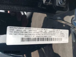 2011 Volkswagen Jetta SE с VIN 3VWDZ7AJ3BM113364, выставлен на аукционе IAAI как лот 42814994 с пробегом 158 685 миль миль и . История ставок и продаж доступна на DreamBid. Изображение 9.