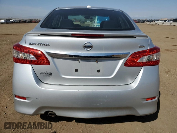 2014 Nissan Sentra SR with VIN 3N1AB7APXEY313737, listed as a Copart auction lot 52526415 with 108,271 mi miles and Clean title. Bid and sale history available at DreamBid. Image 6.