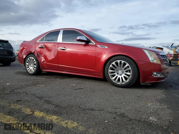 2010 Cadillac CTS with VIN 1G6DM5EV1A0135662, listed as a Copart auction lot 85854594 with 85,093 mi miles and Salvage Title. Bid and sale history available at DreamBid. Image 4.