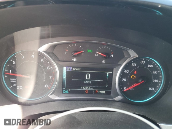 2018 Chevrolet Traverse LT Cloth with VIN 1GNEVGKW9JJ250678, listed as a Copart auction lot 49443935 with 117,518 mi miles and Salvage Title. Bid and sale history available at carsss.com. Image 9.