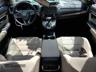 2018 Honda CR-V Touring with VIN 2HKRW2H97JH624757, listed as a Copart auction lot 54991355 with 24,278 mi miles and Salvage title. Bid and sale history available at DreamBid. Image 8.