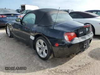 2006 BMW Z4 3.0i with VIN 4USBU33546LW59190, listed as a Copart auction lot 74779364 with 0 mi miles and Non Repairable. Bid and sale history available at carsss.com. Image 2.