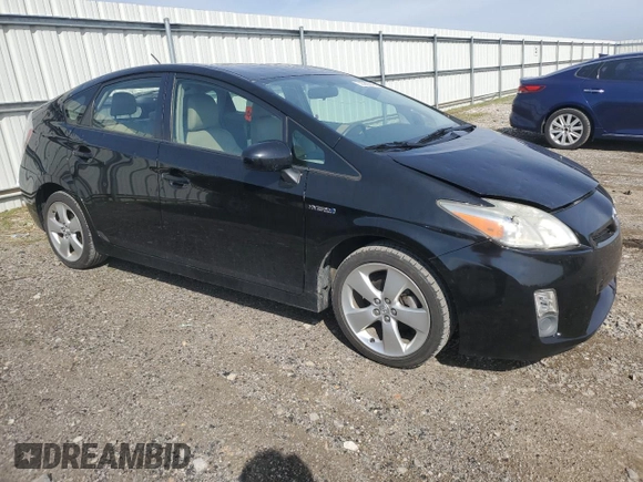 2011 Toyota Prius I with VIN JTDKN3DU7B0290782, listed as a Copart auction lot 50929045 with 121,115 mi miles and Salvage Title. Bid and sale history available at carsss.com. Image 4.
