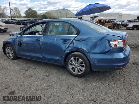 2015 Volkswagen Jetta Sedan 2.0L TDI SEL with VIN 3VWLA7AJ3FM414550, listed as a Copart auction lot 51520815 with 0 mi miles and Salvage Title. Bid and sale history available at carsss.com. Image 2.