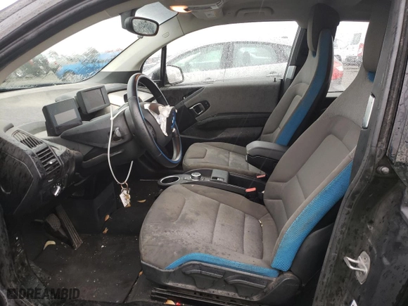 2019 BMW i3 with VIN WBY8P4C58K7E27838, listed as a Copart auction lot 36098263 with 37,483 mi miles. Bid and sale history available at carsss.com. Image 7.