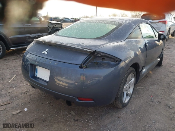 2008 Mitsubishi Eclipse GS with VIN 4A3AK24F18E002179, listed as a IAAI auction lot 41237752 with 107,505 mi miles. Bid and sale history available at carsss.com. Image 4.