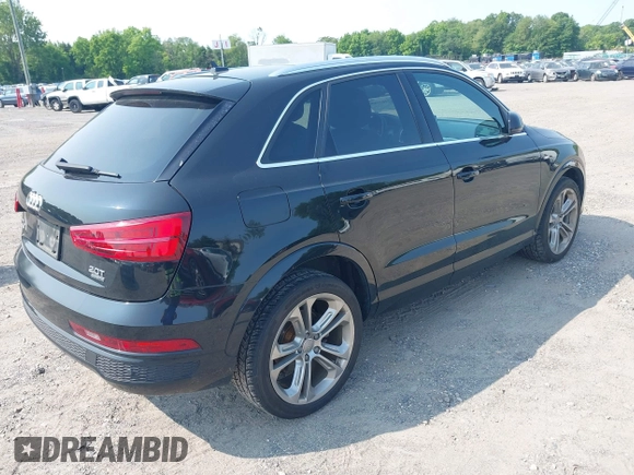 2017 Audi Q3 Prestige z VIN WA1GCCFS0HR015809, wystawiony jako IAAI lot #42405089 z przebiegiem 111 565 mil mil oraz . Historia ofert i sprzedaży dostępna na DreamBid. Obrazek 4.