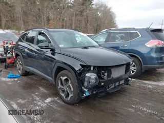 2024 Hyundai Tucson SEL z VIN 5NMJFCDE9RH437566, wystawiony jako IAAI lot #41565120 z przebiegiem 6 223 mil mil oraz . Historia ofert i sprzedaży dostępna na DreamBid. Obrazek 1.