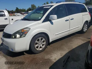 2008 Nissan Quest with VIN 5N1BV28U08N106844, listed as a Copart auction lot 69964394 with 158,306 mi miles and Salvage Title. Bid and sale history available at carsss.com. Image 1.