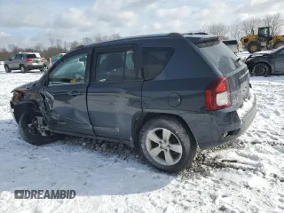 2015 Jeep Compass High Altitude Edition with VIN 1C4NJDEB1FD148051, listed as a Copart auction lot 45694585 with 117,149 mi miles and Salvage Title. Bid and sale history available at carsss.com. Image 2.