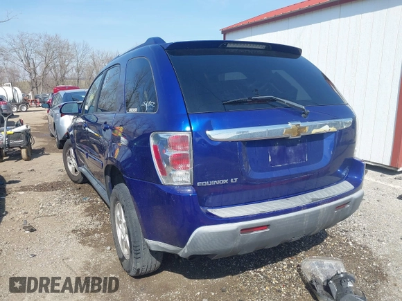 2006 Chevrolet Equinox LT with VIN 2CNDL63F266050406, listed as a IAAI auction lot 41784005 with 214,086 mi miles. Bid and sale history available at carsss.com. Image 3.