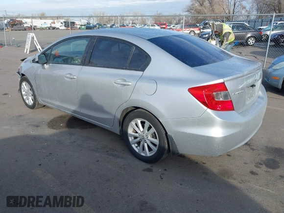 2012 Honda Civic EX with VIN 19XFB2F84CE388245, listed as a IAAI auction lot 41515379 with 228,519 mi miles and . Bid and sale history available at DreamBid. Image 3.