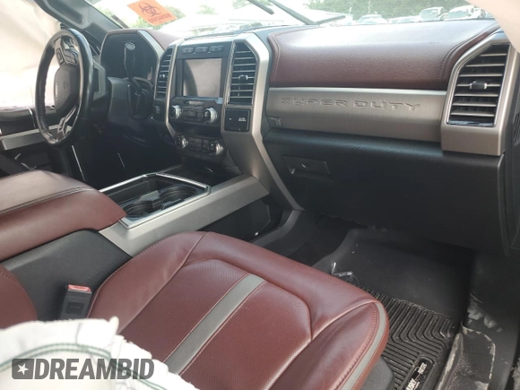 2019 Ford F-250 XL with VIN 1FT7W2BT4KEC57796, listed as a Copart auction lot 59682105 with Not provided miles and Salvage title. Bid and sale history available at DreamBid. Image 8.