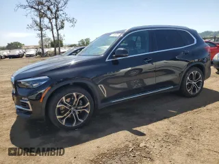 2019 BMW X5 xDrive40i with VIN 5UXCR6C59KLL39806, listed as a Copart auction lot 51466535 with 58,384 mi miles and Salvage Title. Bid and sale history available at carsss.com. Image 1.