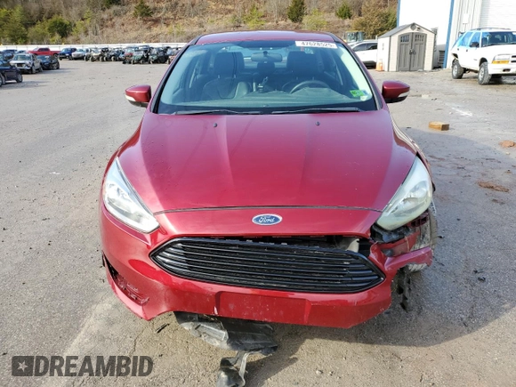 2015 Ford Focus Titanium with VIN 1FADP3J22FL239884, listed as a Copart auction lot 47628525 with 181,624 mi miles and Salvage Title. Bid and sale history available at carsss.com. Image 5.