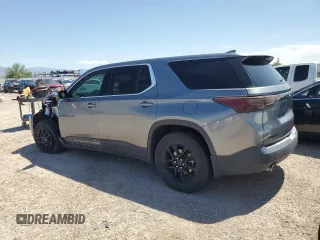 2020 Chevrolet Traverse LS with VIN 1GNERFKW5LJ227979, listed as a Copart auction lot 61708824 with Not Provided miles and Salvage Title. Bid and sale history available at carsss.com. Image 2.