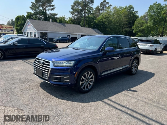 2019 Audi Q7 Premium Plus with VIN WA1LAAF75KD041511, listed as a Copart auction lot 61382725 with 165,707 mi miles and Clean title. Bid and sale history available at DreamBid. Image 2.