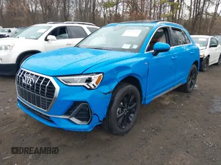2023 Audi Q3 S line Premium with VIN WA1DECF37P1092891, listed as a IAAI auction lot 41672260 with 45,773 mi miles and . Bid and sale history available at DreamBid. Image 17.