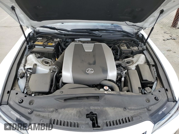 2022 Lexus IS 350 F Sport with VIN JTHGZ1B20N5050205, listed as a Copart auction lot 54774545 with 65,074 mi miles and Salvage title. Bid and sale history available at DreamBid. Image 11.