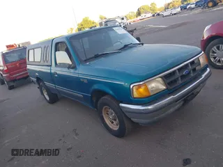 1994 Ford Ranger Splash z VIN 1FTCR10AXRPA45808, wystawiony jako IAAI lot #42497046 z przebiegiem Nie podano mil oraz . Historia ofert i sprzedaży dostępna na DreamBid. Obrazek 1.