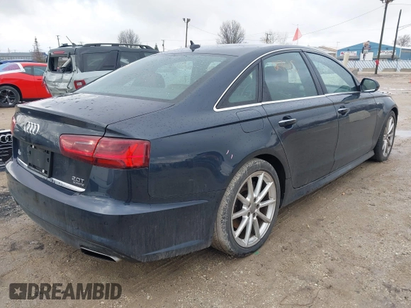 2017 Audi A6 Premium Plus with VIN WAUG8AFCXHN062144, listed as a IAAI auction lot 41722940 with 93,752 mi miles. Bid and sale history available at carsss.com. Image 4.