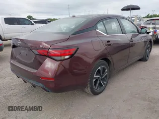2024 Nissan Sentra SV with VIN 3N1AB8CV3RY314977, listed as a IAAI auction lot 42612915 with 27,805 mi miles and . Bid and sale history available at DreamBid. Image 4.