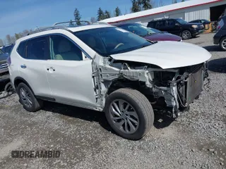 2015 Nissan Rogue SL with VIN 5N1AT2MV8FC845713, listed as a IAAI auction lot 41950139 with 126,965 mi miles. Bid and sale history available at carsss.com. Image 1.