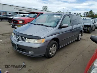 2000 Honda Odyssey EX z VIN 2HKRL1867YH554549, wystawiony jako Copart lot #56536515 z przebiegiem 224 360 mil mil oraz Szkoda całkowita • Salvage title. Historia ofert i sprzedaży dostępna na DreamBid. Obrazek 1.