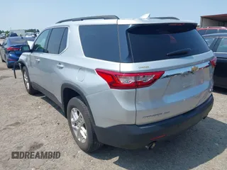 2020 Chevrolet Traverse LT Cloth with VIN 1GNEVGKW7LJ273511, listed as a IAAI auction lot 42366967 with 60,272 mi miles and . Bid and sale history available at DreamBid. Image 3.