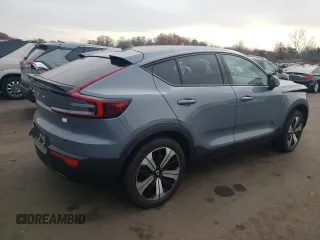 2023 Volvo C40 Recharge Pure Electric Plus with VIN YV4ED3GL5P2029999, listed as a Copart auction lot 78345264 with 5,436 mi miles and Salvage Title. Bid and sale history available at carsss.com. Image 3.