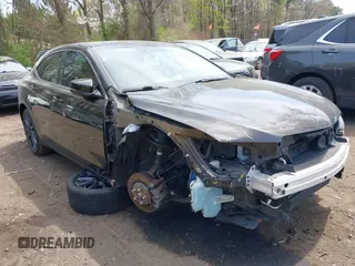 2015 Acura TLX V6 Tech with VIN 19UUB3F55FA010575, listed as a IAAI auction lot 42117562 with 108,564 mi miles. Bid and sale history available at carsss.com. Image 13.