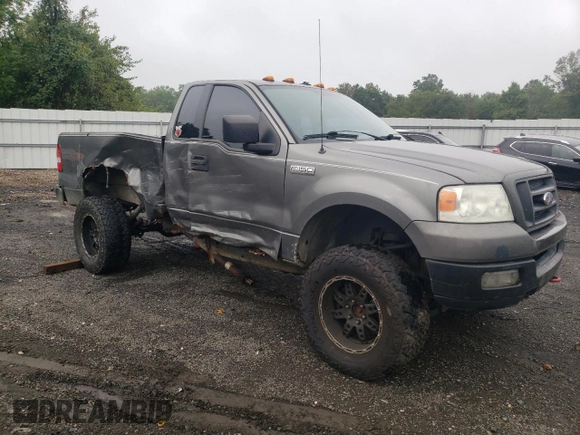 2004 Ford F-150 XL with VIN 1FTRF14W04NA37813, listed as a Copart auction lot 67119574 with Not Provided miles and Salvage Title. Bid and sale history available at DreamBid. Image 4.