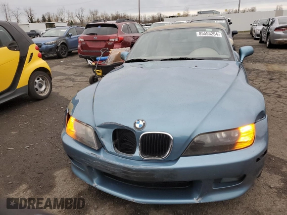 1997 BMW 3 Series 2.8L with VIN 4USCJ3327VLC01938, listed as a Copart auction lot 85553264 with 109,586 mi miles and Salvage Title. Bid and sale history available at carsss.com. Image 5.