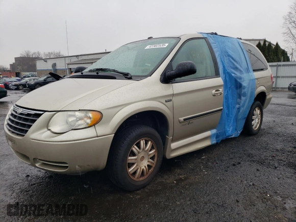 2007 Chrysler Town & Country LWB Touring with VIN 2A4GP54LX7R278250, listed as a Copart auction lot 42302535 with 89,174 mi miles and Salvage Title. Bid and sale history available at carsss.com. Image 1.
