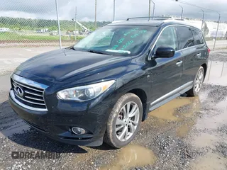 2015 Infiniti QX60 z VIN 5N1AL0MM6FC548077, wystawiony jako IAAI lot #42205654 z przebiegiem 127 237 mil mil oraz . Historia ofert i sprzedaży dostępna na DreamBid. Obrazek 2.