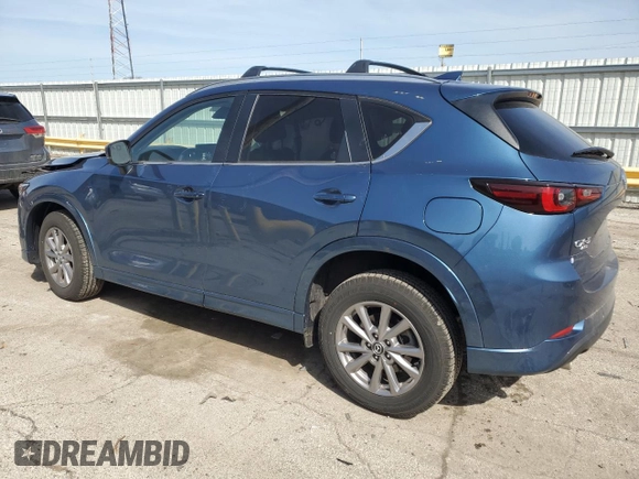 2024 Mazda CX-5 S Select with VIN JM3KFBBL4R0488187, listed as a Copart auction lot 48711475 with 2,489 mi miles and Salvage Title. Bid and sale history available at carsss.com. Image 2.