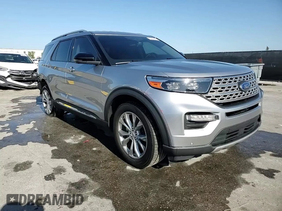 2022 Ford Explorer Limited with VIN 1FMSK7FH5NGA54705, listed as a Copart auction lot 52293335 with 58,140 mi miles and Salvage Title. Bid and sale history available at carsss.com. Image 14.