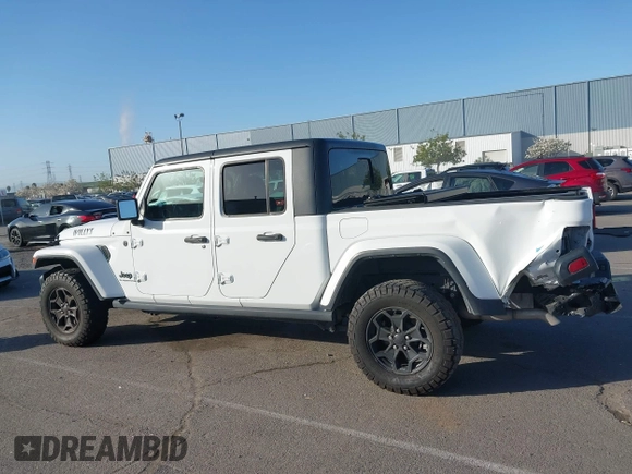 2022 Jeep Gladiator Texas Trail with VIN 1C6HJTAG4NL149537, listed as a IAAI auction lot 41947122 with 43,938 mi miles. Bid and sale history available at carsss.com. Image 15.