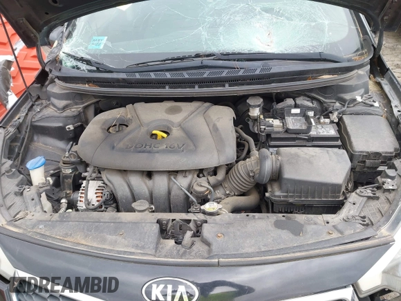 2015 Kia Forte LX with VIN KNAFK4A67F5307026, listed as a IAAI auction lot 41845331 with 163,865 mi miles. Bid and sale history available at carsss.com. Image 10.