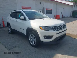 2020 Jeep Compass Latitude with VIN 3C4NJDBB4LT127947, listed as a IAAI auction lot 41968169 with 18,753 mi miles and . Bid and sale history available at DreamBid. Image 1.